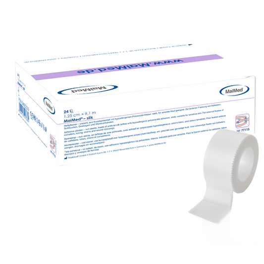 MaiMed-selyem ragasztóvakolat műselyem taftból