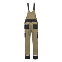 NITRAS MOTION TEX PRO FX, dungarees, khaki / fekete