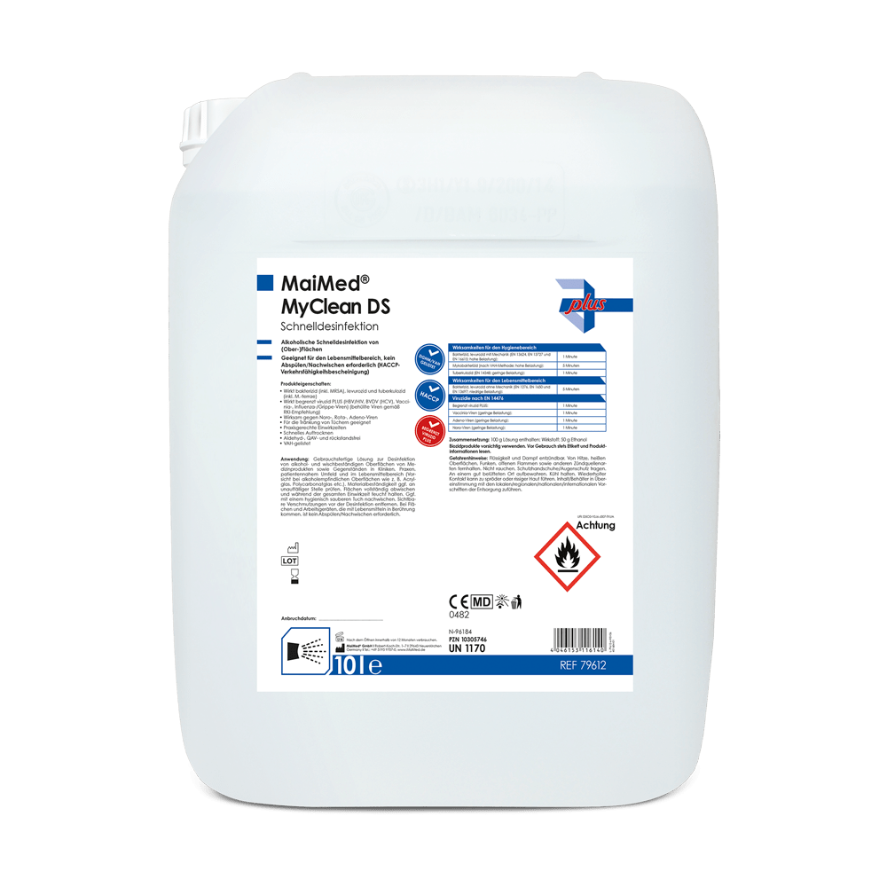 MaiMed MyClean DS gyors fertőtlenítés - semleges