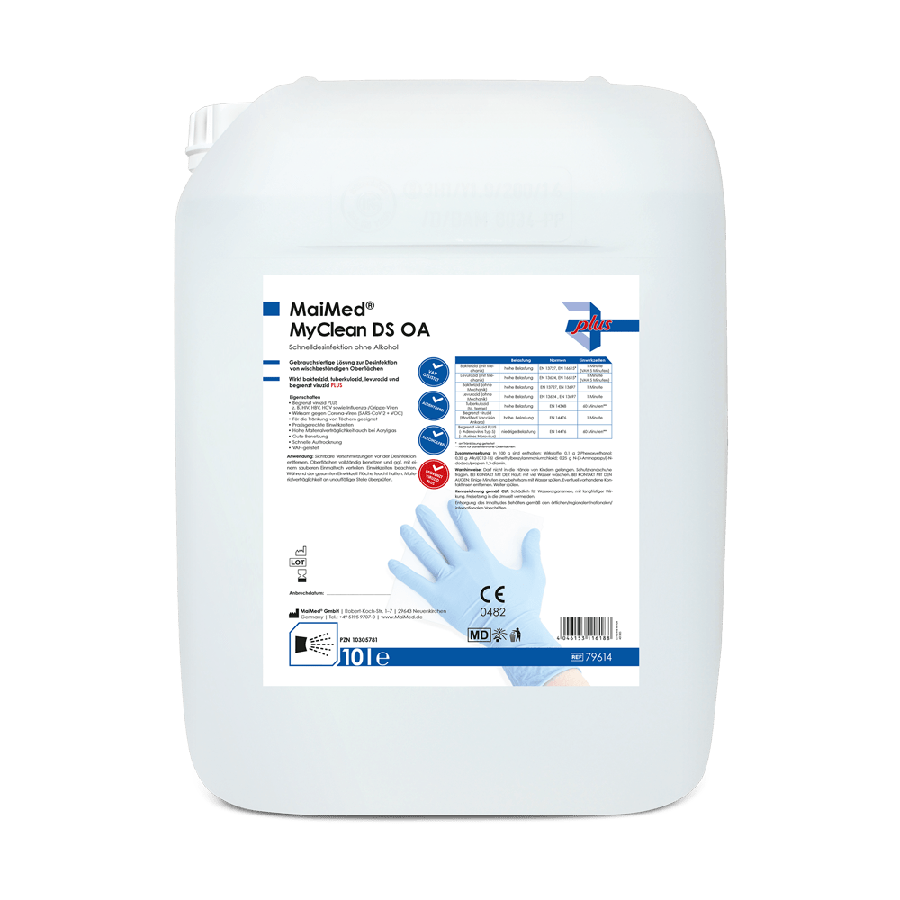 MaiMed MyClean DS OA gyors fertőtlenítés - semleges