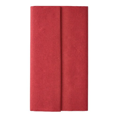 Egyetlen PAPSTAR asztalterítő, „ROYAL Collection” szövet 120 cm x 180 cm a PAPSTAR GmbH-tól, tisztán összehajtogatva egy téglalap alakba, fehér alapon elhelyezve.