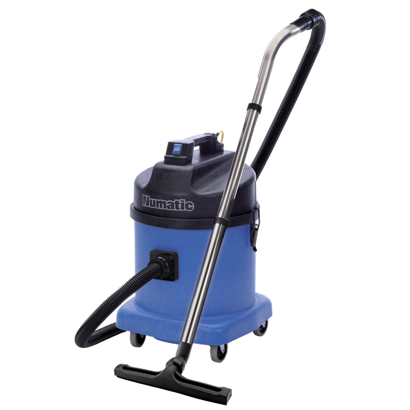 Numatic vízporszívó WVD570-2, kék/fekete, rozsdamentes acél terelőlap, BS7 tartozékkészlettel, 38 mm | Csomag (1 db)