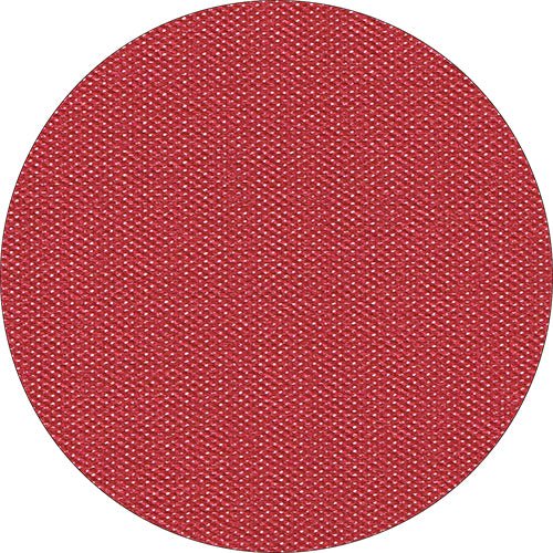 A Starpak asztalterítő közeli képe, szövetre emlékeztető "soft selection plus" vlies, mutatja a piros szövetszerkezetét látható szálkeresztezésekkel - ideális mindazoknak, akik strapabíró, szövetre emlékeztető asztalterítőt keresnek.