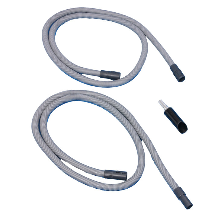 A Diversey Deutschland GmbH & Co. OHG lépcsőtakarító kiegészítő készlete tartalmaz hosszabbító tömlőt, tömlőt, valamint tömlő- és csatlakozókapcsolót - tökéletes tisztítókészlet kiegészítőként.