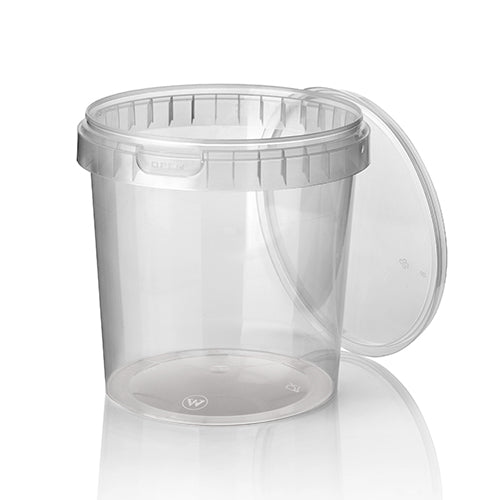 Egy átlátszó, kerek Starpak 30 finomságos pohár (770 ml, Ø 11,8 cm) eredetiségzárral enyhén nyitva van egy fehér alapon ábrázolva, alatta egy finom tükörképpel. Tartalom: 30 élelmiszerbiztonságos PP-pohár zsugorfóliával.