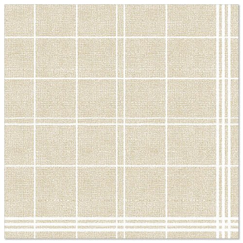 A PAPSTAR 50 darabos "ROYAL Collection" 1/4-hajtás 40 x 40 cm homokszínű szalvéták a PAPSTAR GmbH-tól magas minőségű bézs szalvéták texturált felülettel és finom kockás rácsozatokkal, ideálisak mindazok számára, akik magas minőségű szalvétákat keresnek.