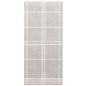 Die 50 PAPSTAR Servietten „ROYAL Collection“ 1/6-Falz 48x33 cm „Kitchen Craft“ verfügen über ein stilvolles rechteckiges graues Design mit weißem Gittermuster und eingefassten Kanten – perfekt, um Ihre Tischdekoration aufzuwerten.