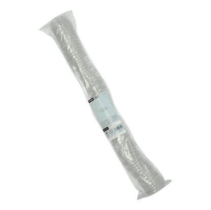 Egy műanyagba csomagolt csomag 125 átlátszó Starpak-PET fedéllel a dressingpoharakhoz, kerek, Ø 5,9 cm × 0,7 cm, szorosan egymásra pakolva hengeres formában, a csomagon található termékcímkével.