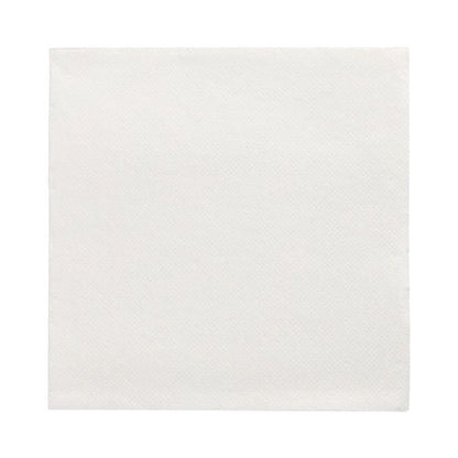 Egy PAPSTAR 20 szalvéta „DAILY Collection“ 1/4-hajtás (32x32 cm) a PAPSTAR GmbH-tól laposan fehér alapon van ábrázolva. A fehér, négyzet alakú szalvéta finom struktúrájával tűnik ki – ideális egy stílusos asztaldekorációhoz.