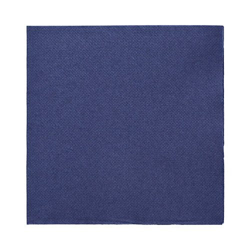 A 20 "DAILY Collection" szalvéta 1/4 hajtás, 32x32 cm, a PAPSTAR GmbH-tól egyszerű sötétkék színben, egyszerű struktúrával és egyenes élekkel mutatkozik be – ideális minden asztaldekorációhoz, fehér háttér előtt mutatkozik be.