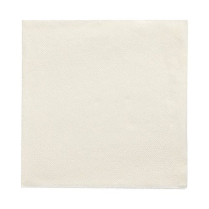 Egy PAPSTAR 50 szalvéta „DAILY Collection” 1/4-hajtás (32 cm x 32 cm) papírszalvéta a PAPSTAR GmbH-tól laposan fekszik egy fehér háttéren, és kiváló minőségű szalvétákat mutat be minden alkalomra.