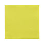 Auf weißem Hintergrund ist eine PAPSTAR 150 Servietten „DAILY Collection“ 1/4-Falz (32 cm x 32 cm) der PAPSTAR GmbH abgebildet. Die gelbe Papierserviette besticht durch ihre schlichte, schlichte Struktur.