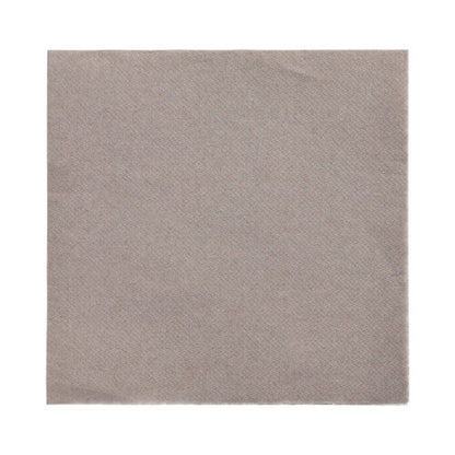 Egy egyetlen PAPSTAR 150 „DAILY Collection“ 1/4 hajtású 32 cm x 32 cm szalvéta a PAPSTAR GmbH-tól fehér alapon laposan ábrázolva.