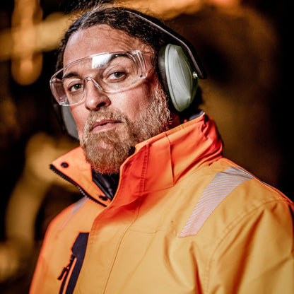 NITRAS VISION PROTECT BASIC, halántéküveg, átlátszó, EN 166 műanyag | Csomag (12 db)