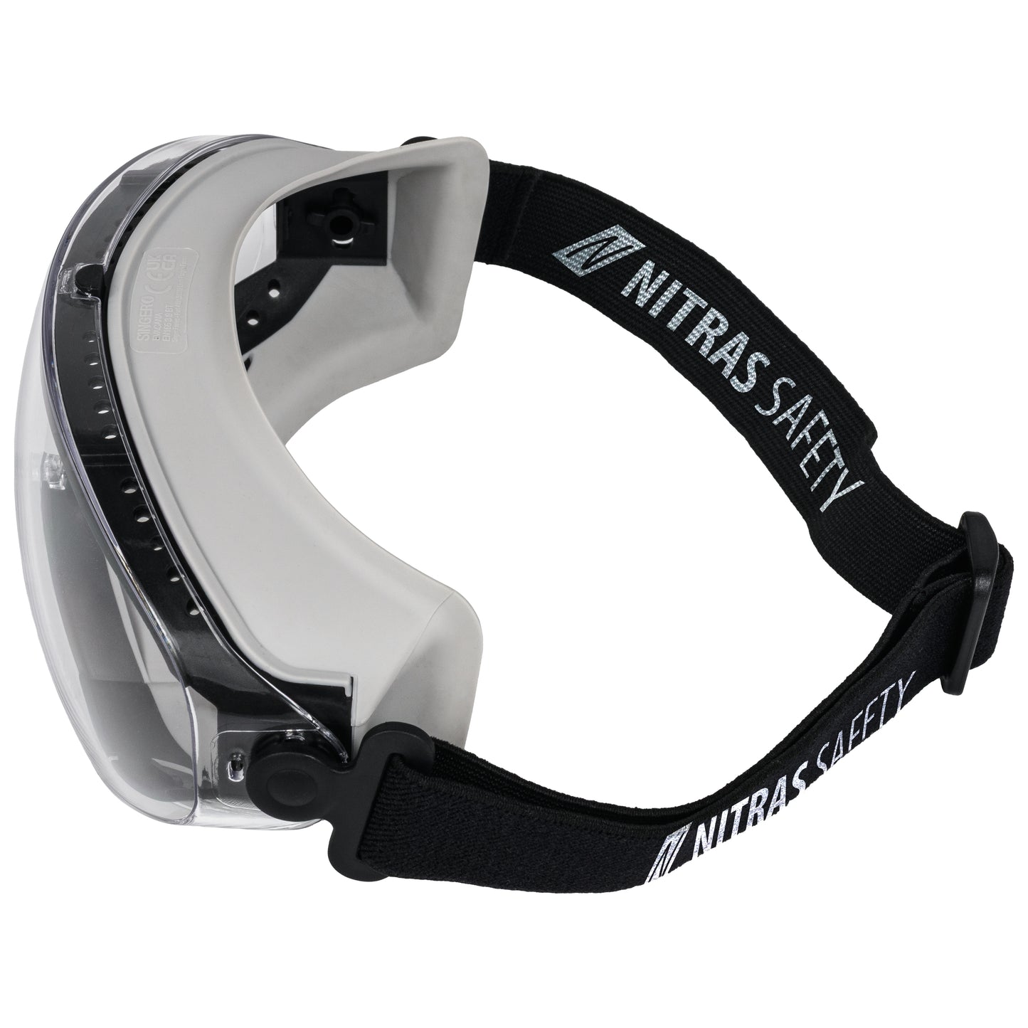 NITRAS VISION PROTECT, teljes látású védőszemüveg, EN 166 PVC | Csomag (12 db)