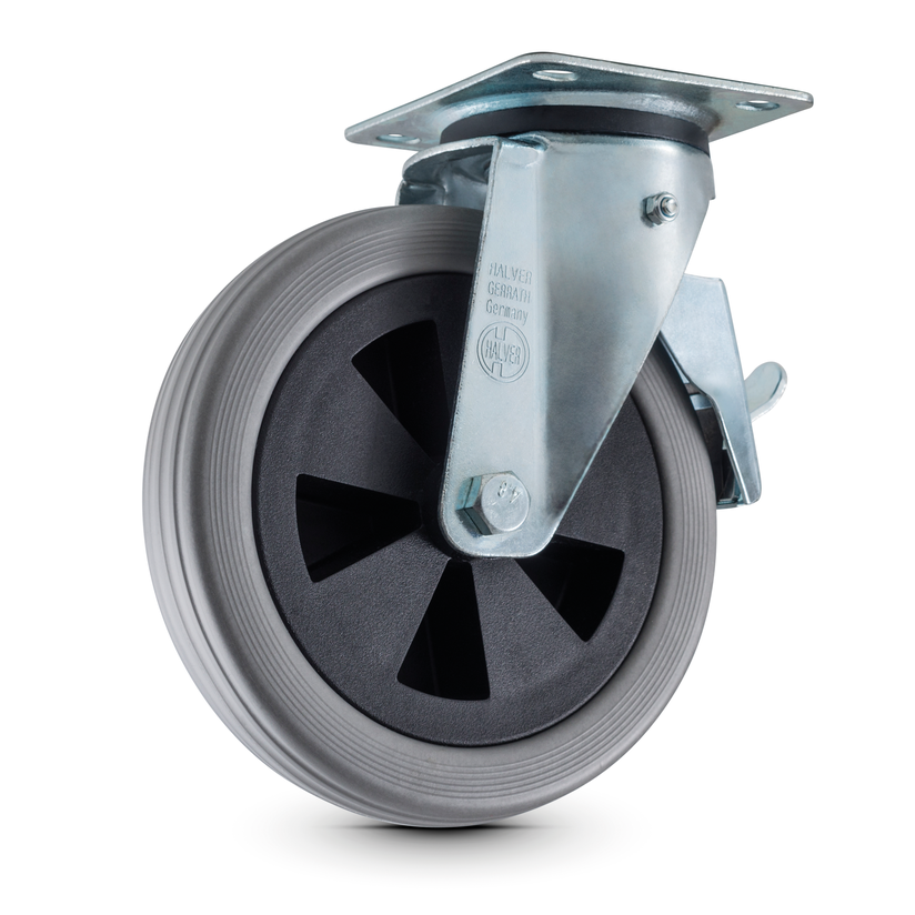 Numatikus forgatható görgők