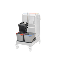 Numatic SRK 1 fekete - univerzális prés, porszórt, 2 x 17 literes vödör és tál 17 literhez Csomag (1 db)