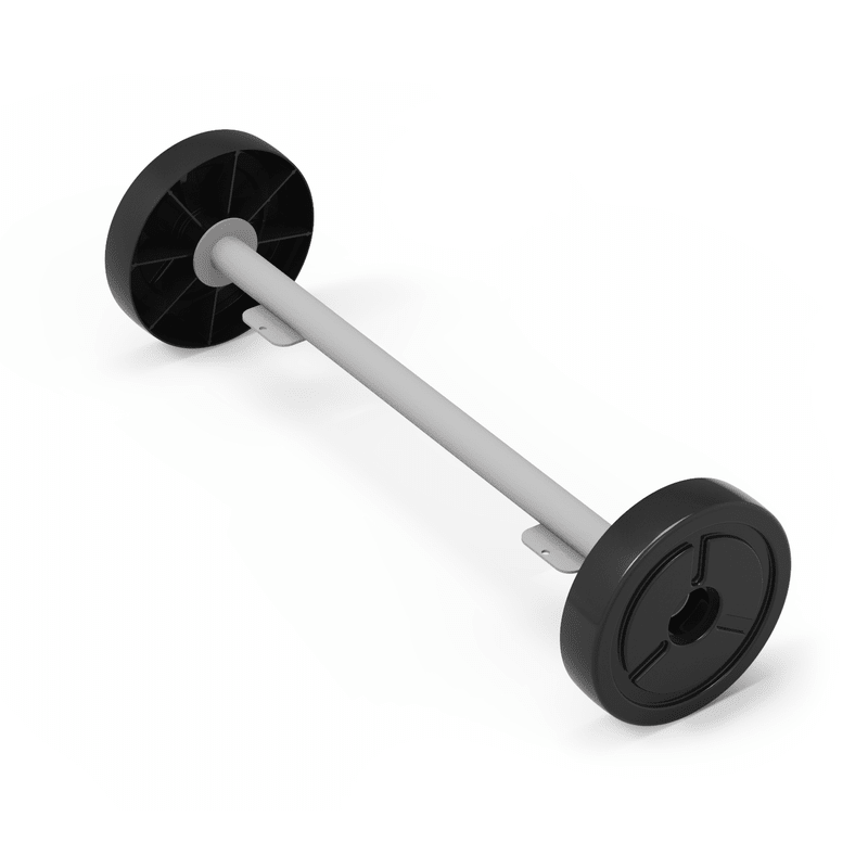 Numatic Nagy hátsó görgők, tengellyel (EcoMatic) | Csomag (1 db)