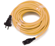 2 eres tápkábel, 12,5 m x 0,75 mm², NuCable, sárga | Csomag (1 db)