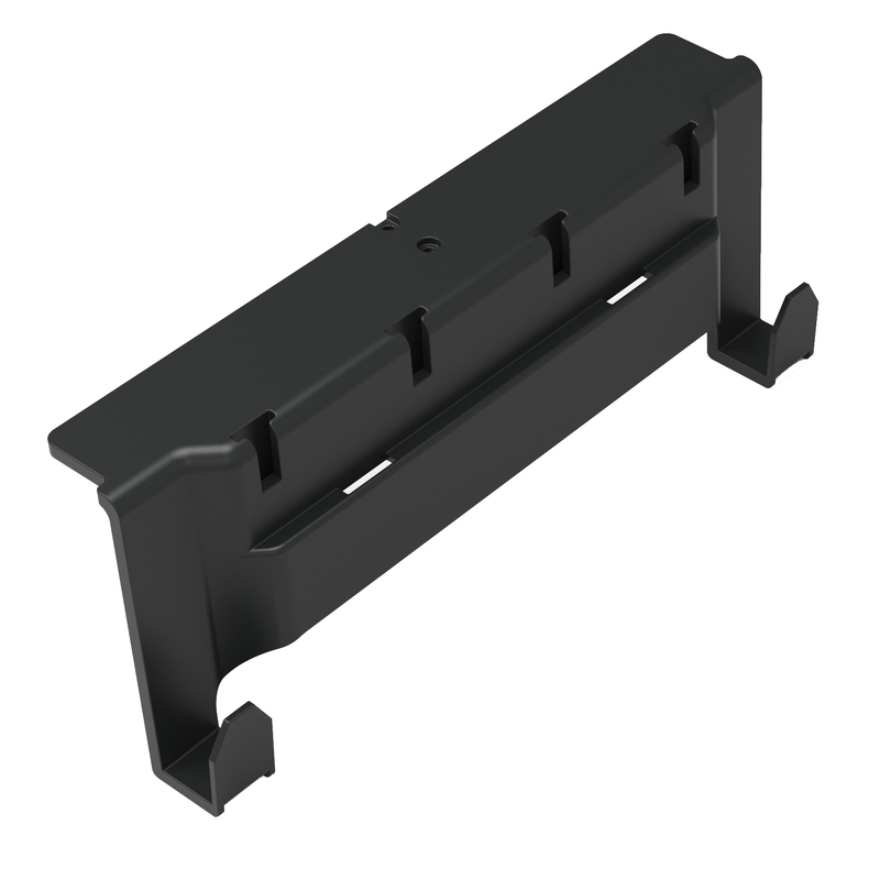 Numatic Toolbar 2 kampóval és négy T-nyílással, fogantyútartók, kampók vagy T rögzítéséhez | Csomag (1 db)