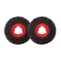 Numatic 2 x TEN-TEC kefe piros 220 mm (NUC244NX) | Csomag (1 db)