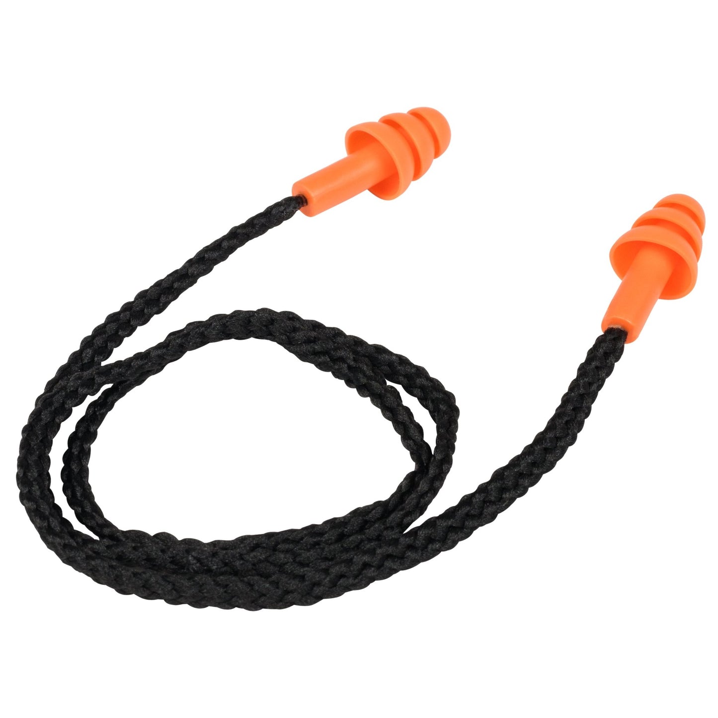 NITRAS MUTE PLUGS, hallásvédő dugók, narancssárga / fekete, EN 352-2 műanyag | Csomag (48 db)