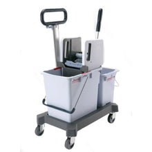 A Vileda Professional Combiseed dupla vezetési vödör sajtóval | Csomag (1 darab)