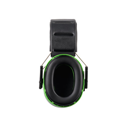 NITRAS MUTE DEFENDER PRO, fülvédő, fekete / zöld, EN 352-1 műanyag | Csomag (1 db)