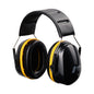 NITRAS MUTE DEFENDER PRO, fülvédő, fekete / sárga, EN 352-1 műanyag | Csomag (1 db)