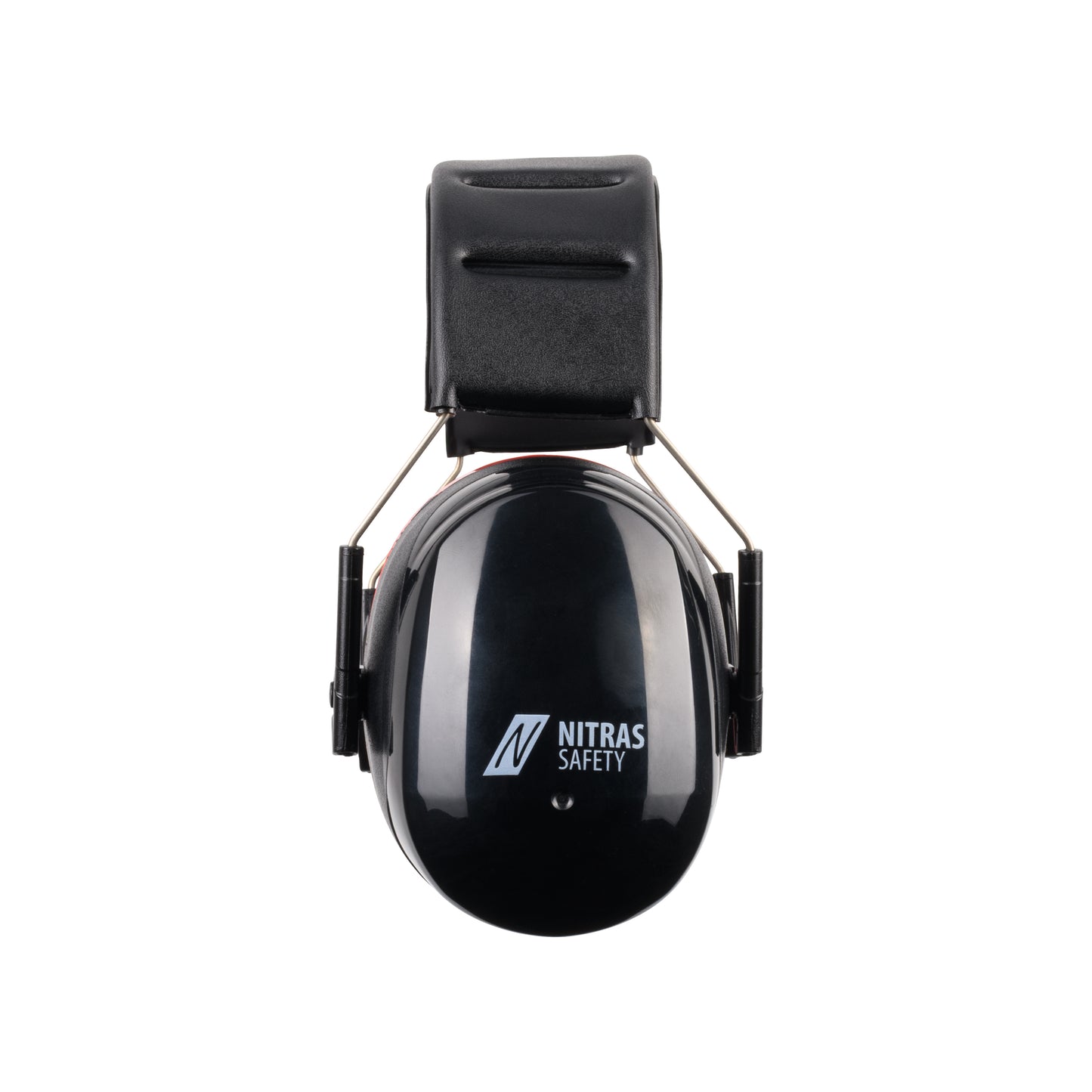 NITRAS MUTE DEFENDER PRO, fülvédő, fekete / piros, EN 352-1 műanyag | Csomag (1 db)