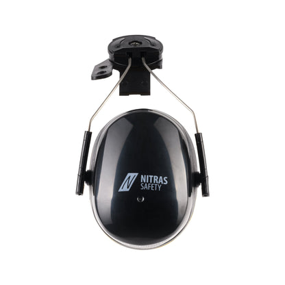NITRAS MUTE DEFENDER PRO, fülvédő, fekete / sárga, EN 352-3 műanyag | Csomag (1 db)