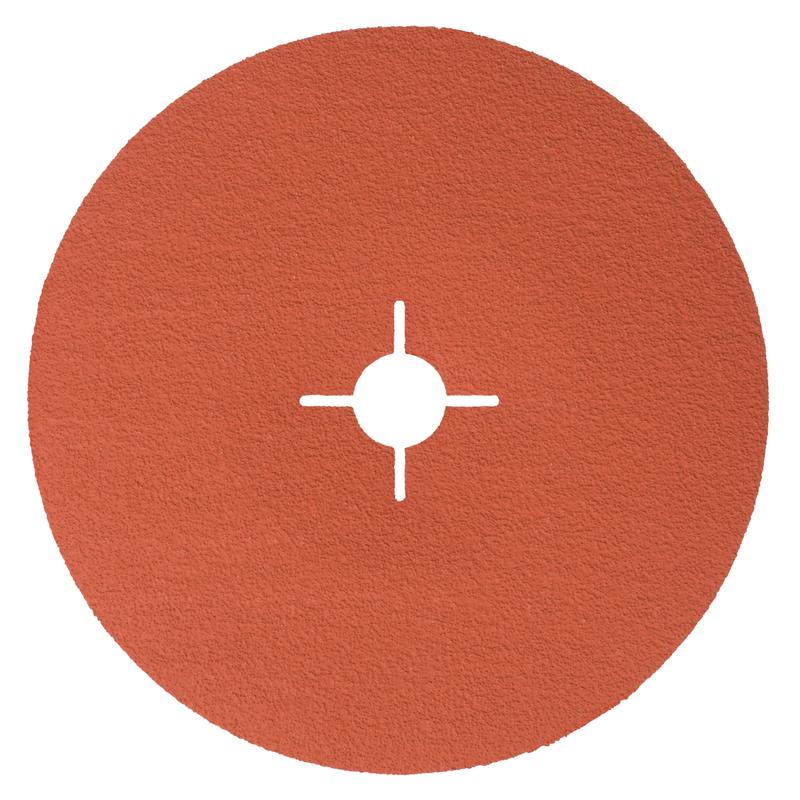 3M™ Cubitron™ II Fiber Disc 987C, 180 mm x 22 mm, 80+, hornyolt | Csomag (25 db)