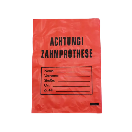 AMPRI LDPE fogsorzsák piros 17 x 24 cm | Karton (1 csomag)