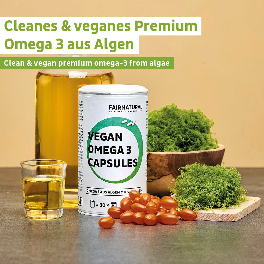 Vegán Omega 3 kapszula algákból