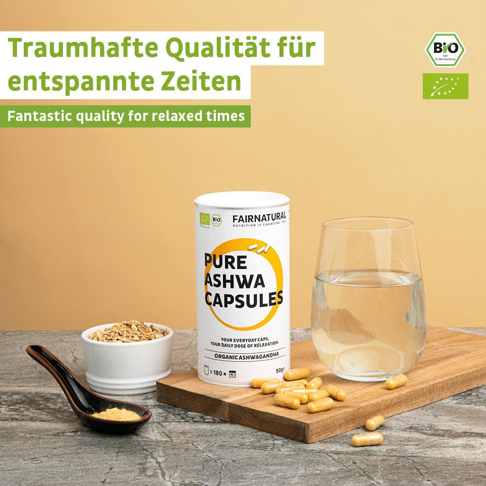 Organikus Ashwagandha kapszula