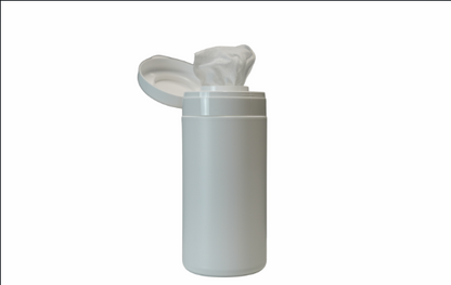 Üres adagolótartály fedővel Altruman®/Altrufect® törlőkendő, fehér