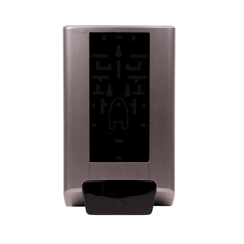 A Diversey Deutschland GmbH & Co. OHG IntelliCare adagoló Kézi 1 db rozsdamentes acélból, fekete érzékelőfelülettel biztosítja a higiénikus használatot, és fehér háttéren van ábrázolva.