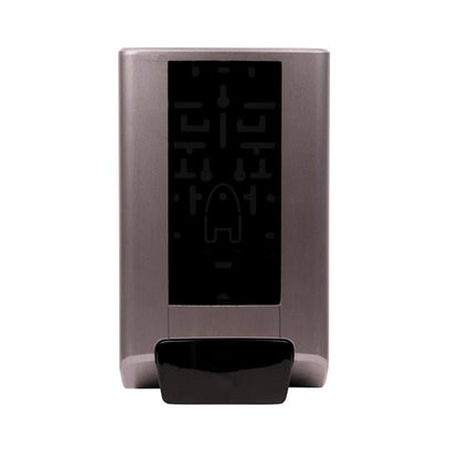 A Diversey Deutschland GmbH & Co. OHG IntelliCare adagoló Kézi 1 db rozsdamentes acélból, fekete érzékelőfelülettel biztosítja a higiénikus használatot, és fehér háttéren van ábrázolva.