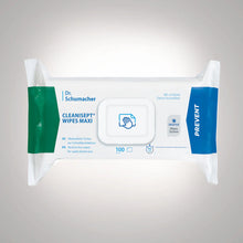 Dr. Schumacher Cleanisept® Wipes Maxi fertőtlenítő törülközők | Csomag (100 törülköző)
