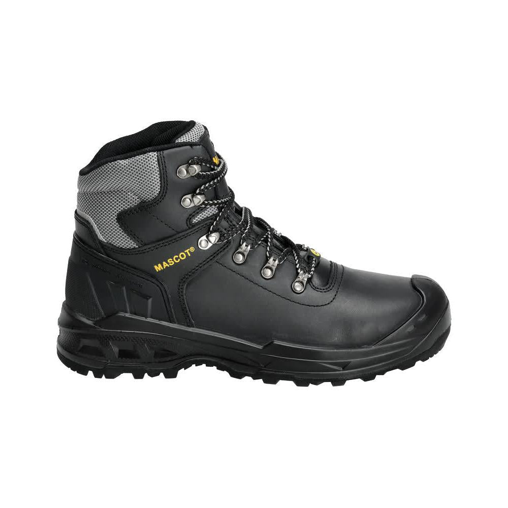 MASCOT® Elbrus biztonsági csizma S3 biztonsági cipő, fekete/sárga