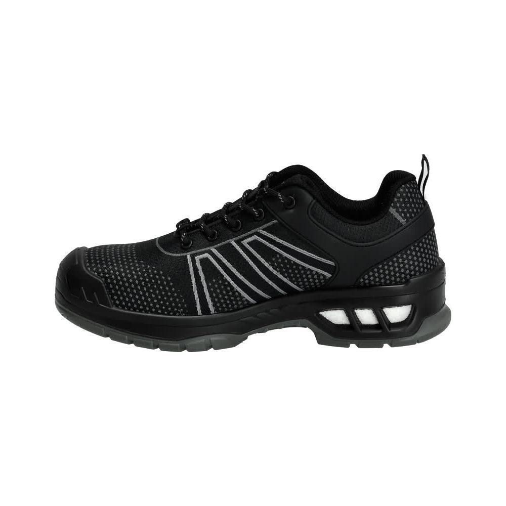 Biztonsági cipő S1P fűzős Biztonsági cipő S1P biztonsági cipő, fekete/antracit