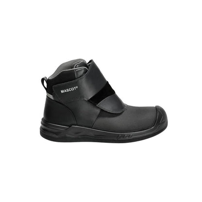 Biztonsági csizma S1PS, aszfalt biztonsági bokacsizma S1PS, fekete