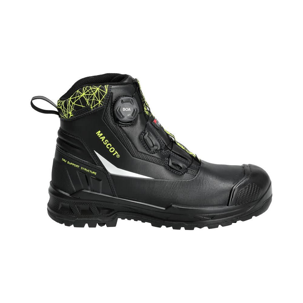 Biztonsági csizma S7S, BOA® Fit System biztonsági bokacsizma S7S, fekete