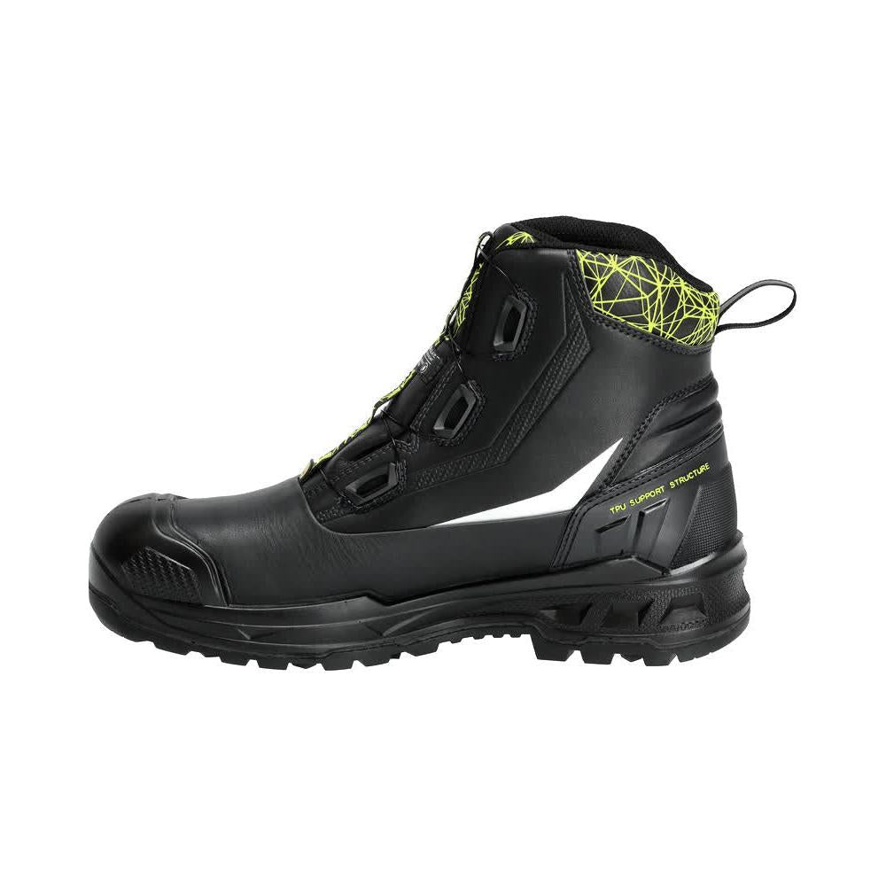 Biztonsági csizma S7S, BOA® Fit System biztonsági bokacsizma S7S, fekete