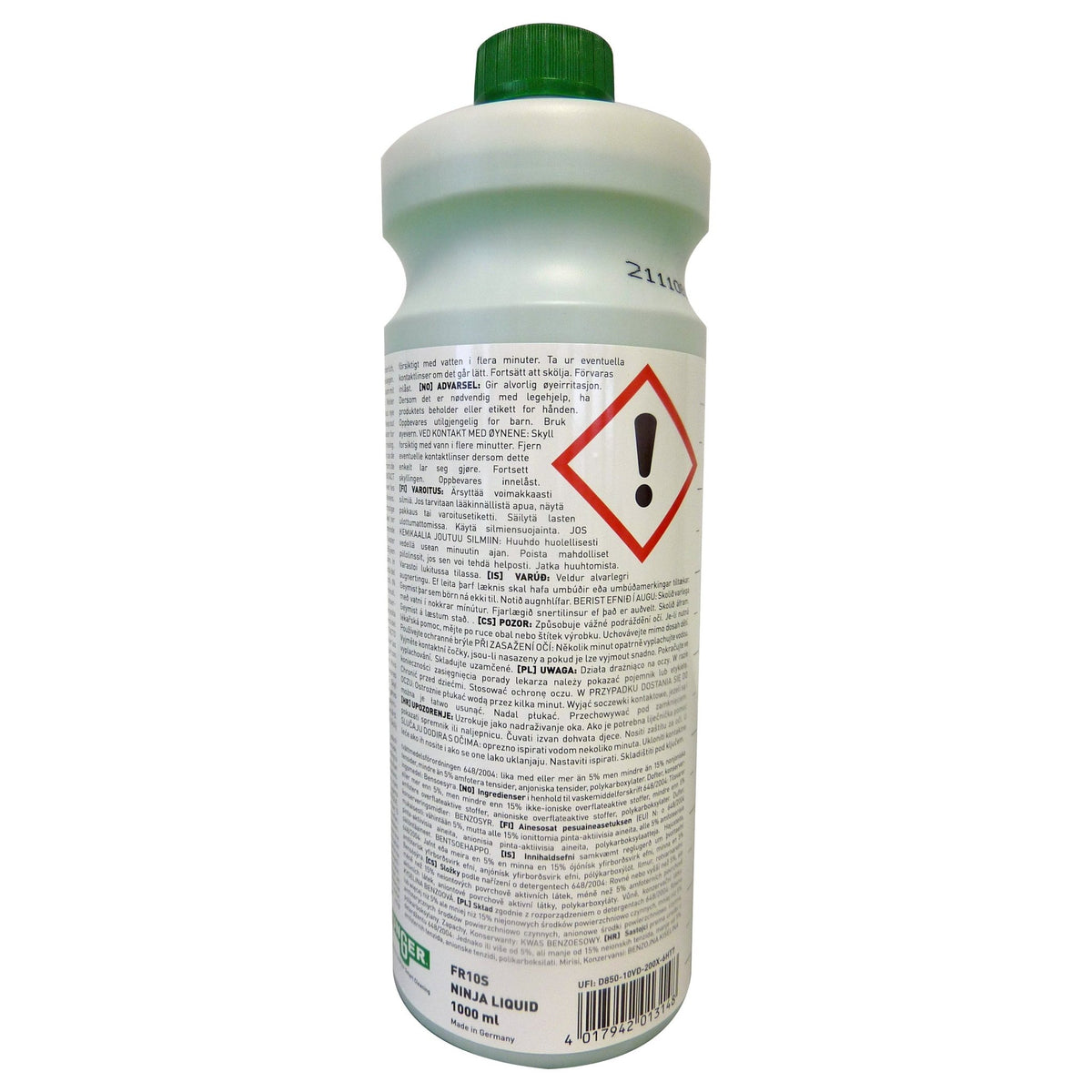 Unger Ninja Liquid Glasreinigungsseife, 1 l