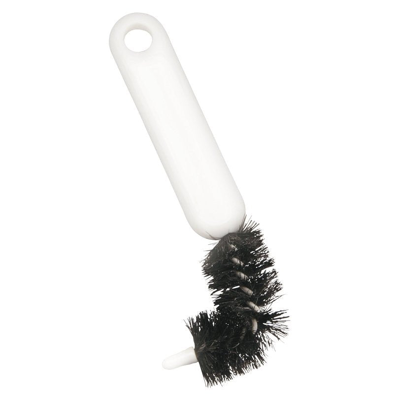 A BORSTI MOSDÓTÚLFOLYÓKEFE. TISZTA SÖRTÉK, PUHA, 130Xø 25MM a Haug Bürsten KG-tól ideális a szaniter tisztításhoz, és a puha sörtéknek és az ergonomikus kialakításnak köszönhetően tökéletes a nehezen elérhető helyek, mint például a túlfolyók tisztítására a mosdóban.