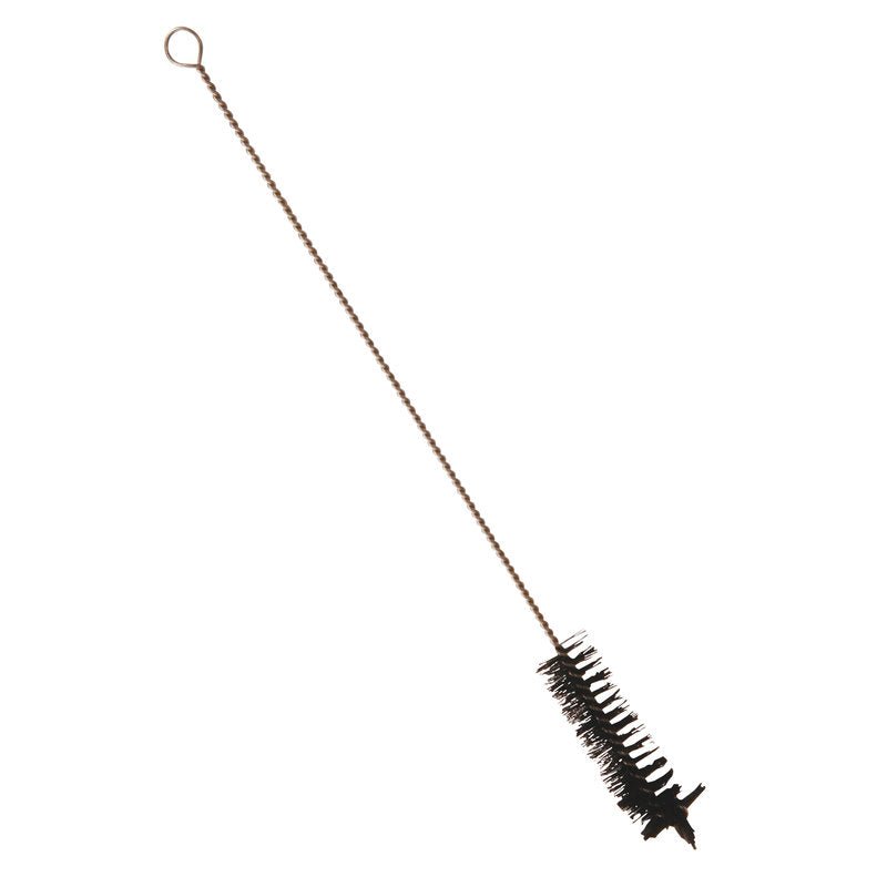 A Haug Bürsten KG CSŐKEFE, PUHA TISZTA SÖRTÉK, 360xØ25mm puha fekete sörtékkel rendelkezik hengeres formában, és hosszú fogantyúval, hurokkal, ideális csövek, palackok, tubusok és más szűk tartályok tisztítására.