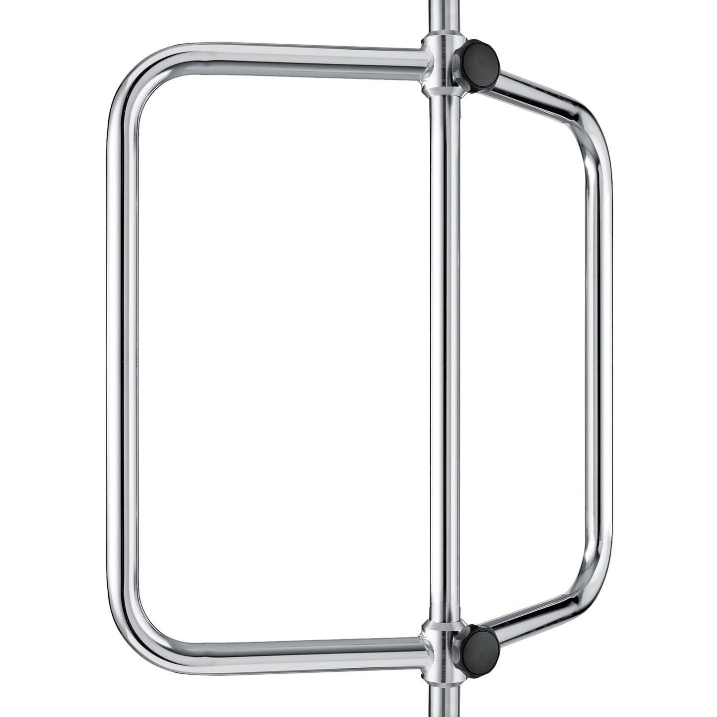 Egy egyszer használatos fém forgózár függőleges rúddal és négyszögletes forgókarral, amelyet gyakran a Novocal infúziós pumpatartóval szerelnek fel a Novocal pumpákhoz, hogy az infúziós pumpákat biztonságosan rögzítsék nyilvános vagy kereskedelmi területeken.