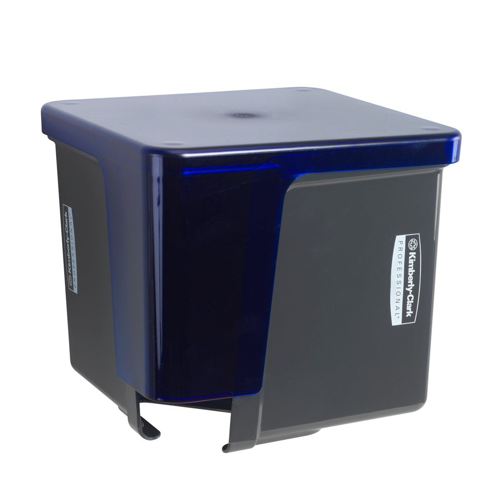 A Kimberly-Clark Professional™ törlőkendő-adagoló - negyedbehajtva szürke színben a Kimberly-Clark GmbH-tól egy falra szerelhető, téglalap alakú adagoló a negyedbehajtott törlőkendők higiénikus kivételéhez.