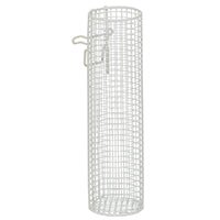 A Novocal katéterkosár egy henger alakú, felül nyitott tartály ponthegesztett fémszövetből (14 x 14 x 1,2 mm) fehér poliamid bevonattal és kampókkal, ideális orvosi eszközökkel való használatra.